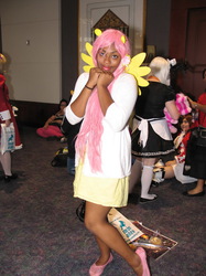 Size: 487x650 | Tagged: safe, fluttershy, human, g4, cosplay, irl, irl human, photo