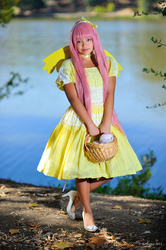 Size: 801x1204 | Tagged: safe, fluttershy, human, g4, cosplay, irl, irl human, photo, solo