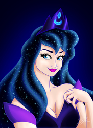 Size: 2400x3300 | Tagged: safe, artist:haylizbeth, princess luna, human, g4, female, high res, humanized, solo