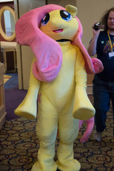 Size: 4471x6699 | Tagged: safe, artist:lemonkylie, fluttershy, human, g4, absurd resolution, babscon, babscon 2014, cosplay, fursuit, irl, irl human, photo