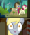 Size: 600x683 | Tagged: safe, artist:greendwarf333, artist:mysteryben, edit, edited screencap, screencap, derpy hooves, doctor whooves, roseluck, seabreeze, time turner, breezie, pegasus, pony, epic rage time, g4, it ain't easy being breezies, 3d glasses, eye twitch, female, jealous, male, mare, rivalry, ship:doctorderpy, ship:doctorrose, shipping, shipping war, show accurate, stallion, straight, this will end in tears and/or death, underp, yandere, yanderpe