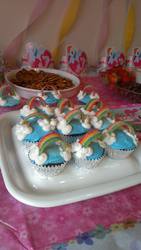 Size: 541x960 | Tagged: safe, cupcake, food, food art, irl, party, photo