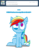 Size: 660x850 | Tagged: safe, artist:lazy, rainbow dash, ask dashed rainbow, g4, ask, female, solo, tumblr