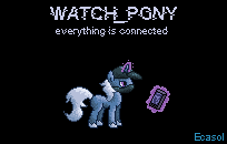 Size: 204x130 | Tagged: safe, artist:tails200, oc, oc only, pixel art, solo, watch dogs