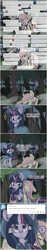 Size: 1296x6930 | Tagged: safe, artist:indiefoxtail, fluttershy, twilight sparkle, g4, askbattyshy, clothes, comic, tumblr