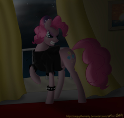 Size: 1000x950 | Tagged: safe, artist:carguythemanly, pinkie pie, g4, female, punkie pie, solo