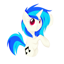 Size: 3000x3000 | Tagged: safe, artist:88ms-allie88, dj pon-3, vinyl scratch, g4, female, high res, solo