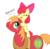 Size: 902x886 | Tagged: safe, artist:88ms-allie88, artist:abronyaccount, apple bloom, big macintosh, earth pony, pony, g4, adorabloom, apple bloom riding big macintosh, brother and sister, cute, duo, equestria's best big brother, female, macabetes, male, ponies riding ponies, riding, simple background, speech bubble, stallion, transparent background