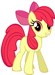 Size: 6675x9126 | Tagged: safe, artist:mmdfantage, apple bloom, g4, absurd resolution, female, older, simple background, solo, transparent background, vector