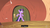 Size: 625x347 | Tagged: safe, screencap, twilight sparkle, g4, door, female, golden oaks library, meme, solo, youtube caption