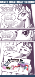 Size: 600x1311 | Tagged: safe, artist:electrixocket, artist:johnjoseco, princess celestia, princess luna, oc, oc:fausticorn, alicorn, pony, ask princess molestia, princess molestia, g4, batman, clothes, comic, cosplay, costume, dc comics, green lantern