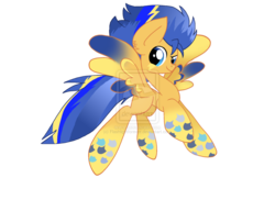 Size: 1280x931 | Tagged: dead source, safe, artist:keira-chann, flash sentry, pegasus, pony, g4, twilight's kingdom, cute, deviantart watermark, diasentres, male, obtrusive watermark, rainbow power, rainbow power-ified, simple background, solo, transparent background, watermark
