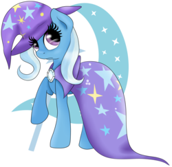 Size: 1024x996 | Tagged: safe, artist:holomouse, trixie, pony, unicorn, g4, female, mare, solo