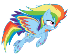 Size: 1600x1200 | Tagged: safe, artist:thelyuba1211, rainbow dash, g4, female, rainbow power, solo