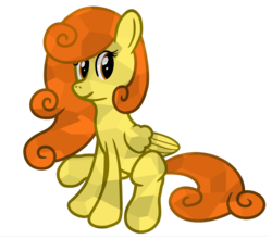 Size: 3202x2823 | Tagged: safe, artist:bryastar, oc, oc only, oc:sunshine skies, crystal pony, pegasus, pony, high res, simple background, sitting, solo, transparent background, vector