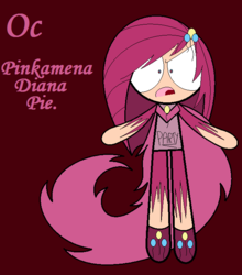 Size: 596x678 | Tagged: safe, artist:pinkamena-diana-pie, pinkie pie, human, g4, female, humanized, pinkamena diane pie, solo