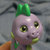 Size: 500x500 | Tagged: safe, artist:ponygirl, spike, g4, abomination, adoracreepy, adorawat, clay, creepy, customized toy, cute, face of mercy, figure, irl, male, nightmare fuel, photo, sculpey, sculpture, solo, wat, what has science done, why