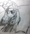 Size: 1074x1252 | Tagged: safe, artist:pw211, rainbow dash, anthro, g4, female, monochrome, solo, traditional art, winter olympics