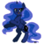 Size: 150x150 | Tagged: safe, artist:missrenakitsune, princess luna, g4, female, happy, icon, looking at you, pixel art, rearing, simple background, solo, transparent background