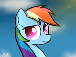 Size: 1600x1200 | Tagged: safe, artist:heavymetalbronyyeah, rainbow dash, g4, cute, dashabetes, female, solo