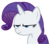 Size: 6065x5367 | Tagged: safe, artist:slb94, rarity, pony, unicorn, g4, absurd resolution, female, horn, simple background, solo, transparent background, vector