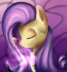 Size: 754x814 | Tagged: safe, artist:xbaz0uk4x, fluttershy, g4, cute, element of kindness, female, painting, solo