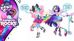 Size: 582x321 | Tagged: safe, pinkie pie, twilight sparkle, equestria girls, g4, my little pony equestria girls: rainbow rocks, clothes, costume