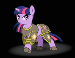 Size: 3300x2550 | Tagged: safe, artist:fuzzyacornindustries, twilight sparkle, g4, armor, female, high res, solo