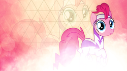 Size: 2560x1440 | Tagged: safe, artist:byteslice edits, artist:rdbrony16, edit, fili-second, pinkie pie, earth pony, pony, g4, power ponies (episode), clothes, costume, female, mare, power ponies, solo, vector, wallpaper