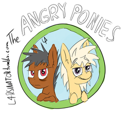 Size: 1005x907 | Tagged: safe, artist:magical disaster, 30 minute art challenge, angry beavers, ponified