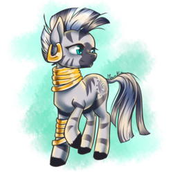 Size: 750x750 | Tagged: safe, artist:moenkin, zecora, zebra, g4, female, simple background, solo, transparent background, unshorn fetlocks