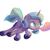 Size: 1920x1920 | Tagged: safe, artist:qweeli, princess luna, g4, cute, female, filly, simple background, solo, tail bite, woona