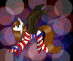 Size: 960x800 | Tagged: safe, artist:freedomnshit, oc, oc only, oc:colonial dawn, clothes, nation ponies, solo, vaguely asian robe