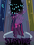 Size: 1440x1872 | Tagged: safe, artist:dr-whiskey, twilight sparkle, changeling, changeling queen, fanfic:starving, g4, castle of the royal pony sisters, changelingified, commission, fanfic, fanfic art, fanfic cover, glowing eyes, implied changeling, one word, purple changeling, queen twilight, starving, twiling, tyrant sparkle, vector