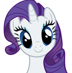 Size: 9635x9876 | Tagged: safe, artist:slb94, rarity, a dog and pony show, g4, absurd resolution, cute, female, raribetes, simple background, smiling, solo, transparent background, vector