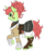 Size: 1293x1524 | Tagged: safe, artist:quila111, oc, oc only, oc:spring, pony, unicorn, adoptable, clothes, female, mare, profile, raised hoof, simple background, smiling, solo, steampunk, transparent background, vector