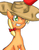 Size: 1020x1320 | Tagged: safe, artist:redanon, applejack, g4, hat, pa apple