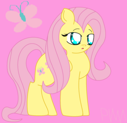 Size: 1392x1348 | Tagged: safe, artist:pokewarriormelodies, fluttershy, g4, female, solo