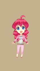 Size: 640x1136 | Tagged: safe, artist:mirakurunaito, pinkie pie, human, g4, female, humanized, solo