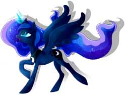 Size: 800x602 | Tagged: safe, artist:foxsane, princess luna, g4, female, solo