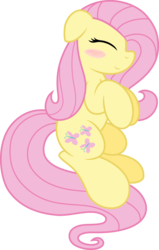 Size: 6000x9452 | Tagged: safe, artist:drawponies, artist:mactavish1996, fluttershy, pegasus, pony, g4, absurd resolution, blushing, female, simple background, sleeping, solo, transparent background, vector