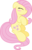 Size: 6000x9452 | Tagged: safe, artist:drawponies, artist:mactavish1996, fluttershy, pegasus, pony, g4, absurd resolution, blushing, female, simple background, sleeping, solo, transparent background, vector