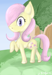 Size: 835x1200 | Tagged: safe, artist:peaceful-asylum, fluttershy, g4, female, solo