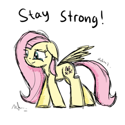 Size: 999x999 | Tagged: safe, artist:nadaazahraa, fluttershy, g4, female, solo