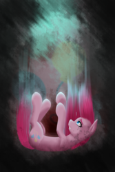 Size: 800x1200 | Tagged: safe, artist:avialexis25, pinkie pie, g4, falling, female, pinkamena diane pie, solo