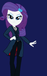 Size: 264x428 | Tagged: artist needed, safe, rarity, equestria girls, g4, cardigan, clothes, cosplay, costume, doctor who, female, overcoat, pants, rarity is the doctor, shirt, solo, twelfth doctor