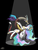 Size: 1024x1363 | Tagged: safe, artist:dalilastar, discord, princess celestia, g4, my little pony: friendship is magic, three's a crowd, dancing, eye contact, female, male, ship:dislestia, shipping, spotlight, straight, tango