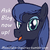 Size: 750x750 | Tagged: safe, artist:selenophile, princess luna, g4, female, moonlight inquiries, solo