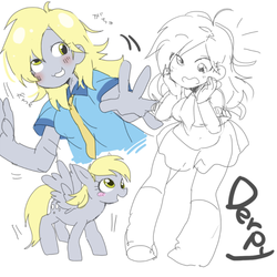 Size: 600x600 | Tagged: safe, derpy hooves, human, equestria girls, g4, female, human ponidox, solo