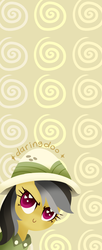 Size: 1624x4000 | Tagged: safe, artist:cosmicponye, daring do, g4, bookmark, female, solo